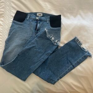 Paige side panel maternity jeans. Size 30